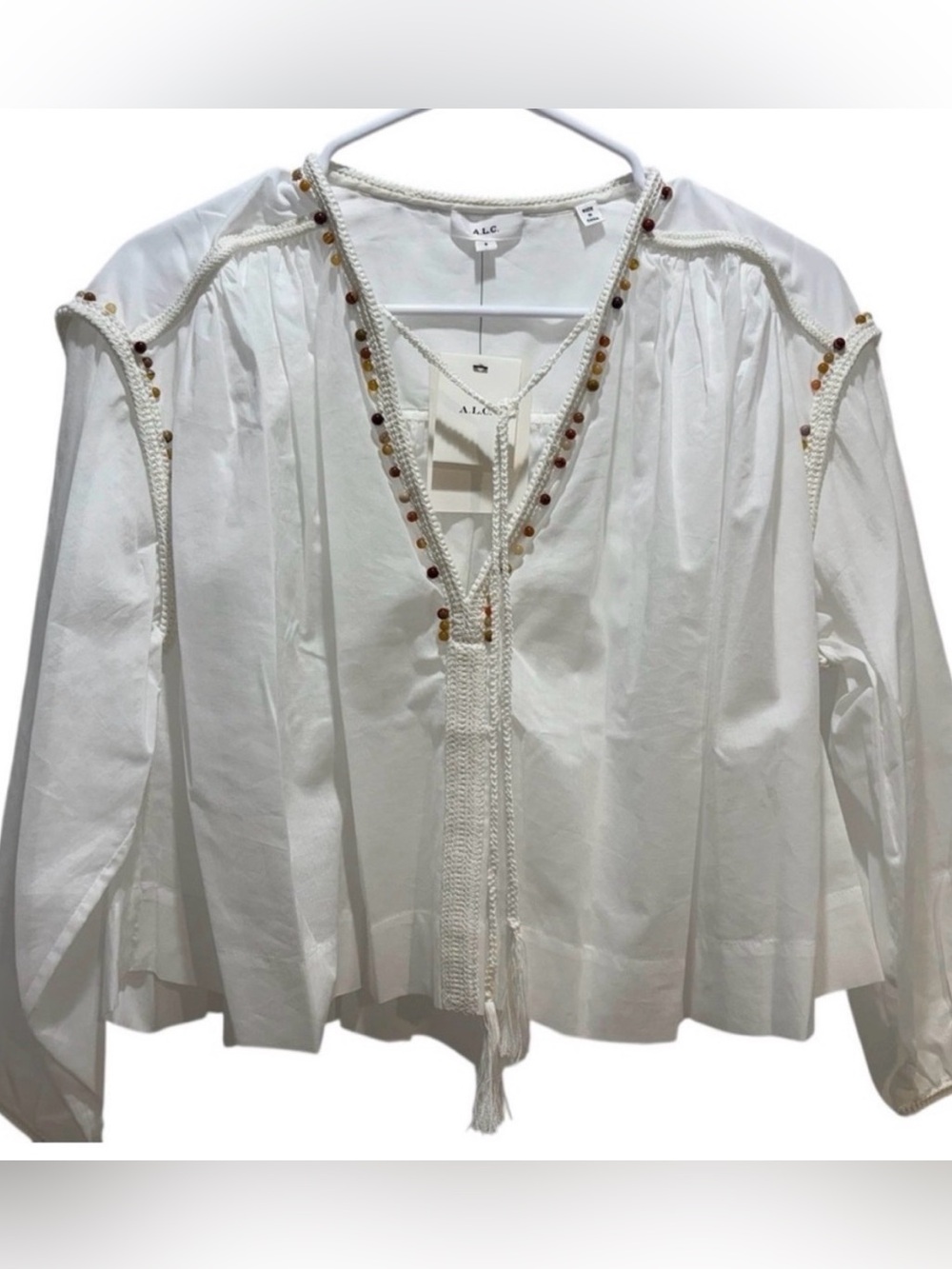 A.L.C | White Jodie Top | NWT | Size S